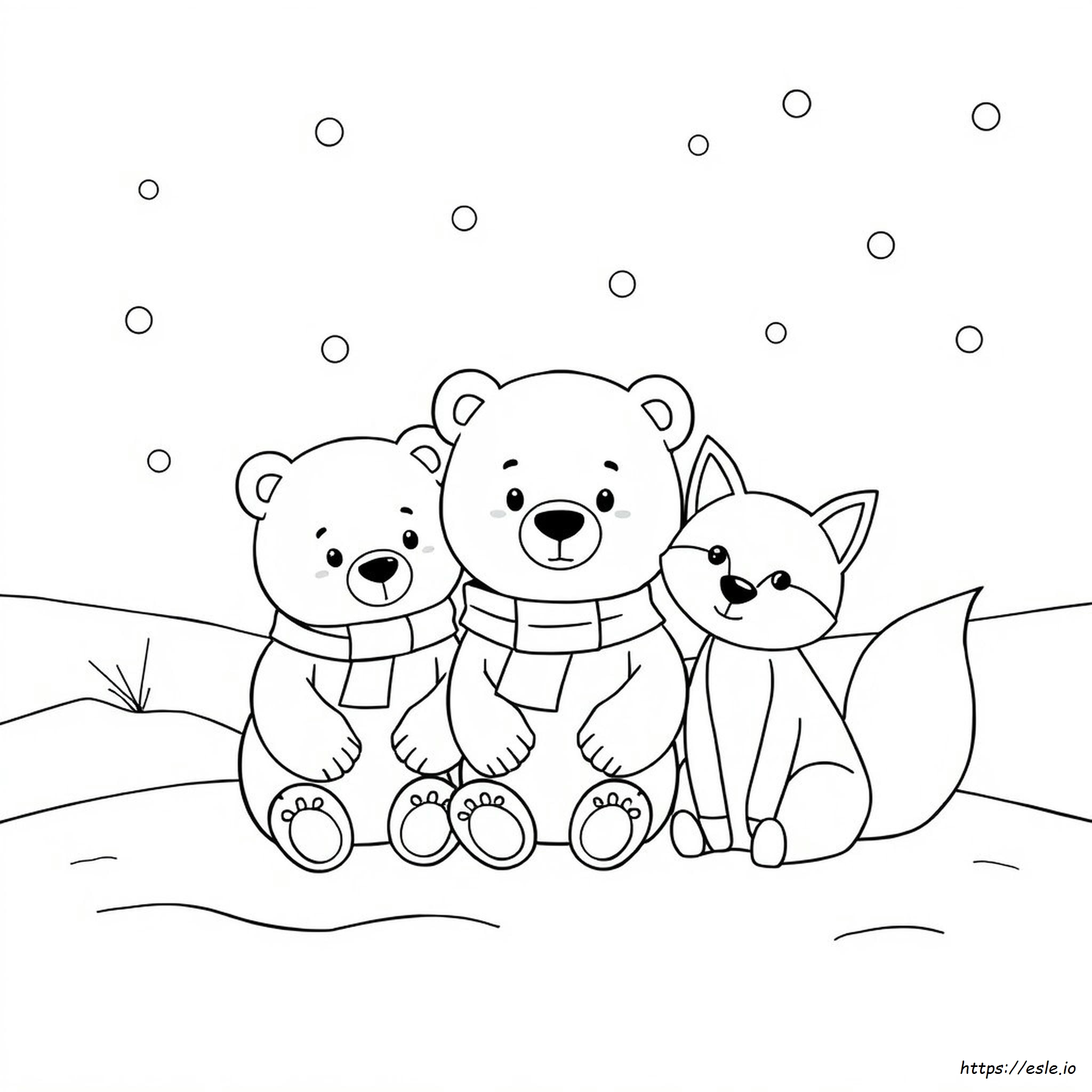 Masha Bear Coloring Pages