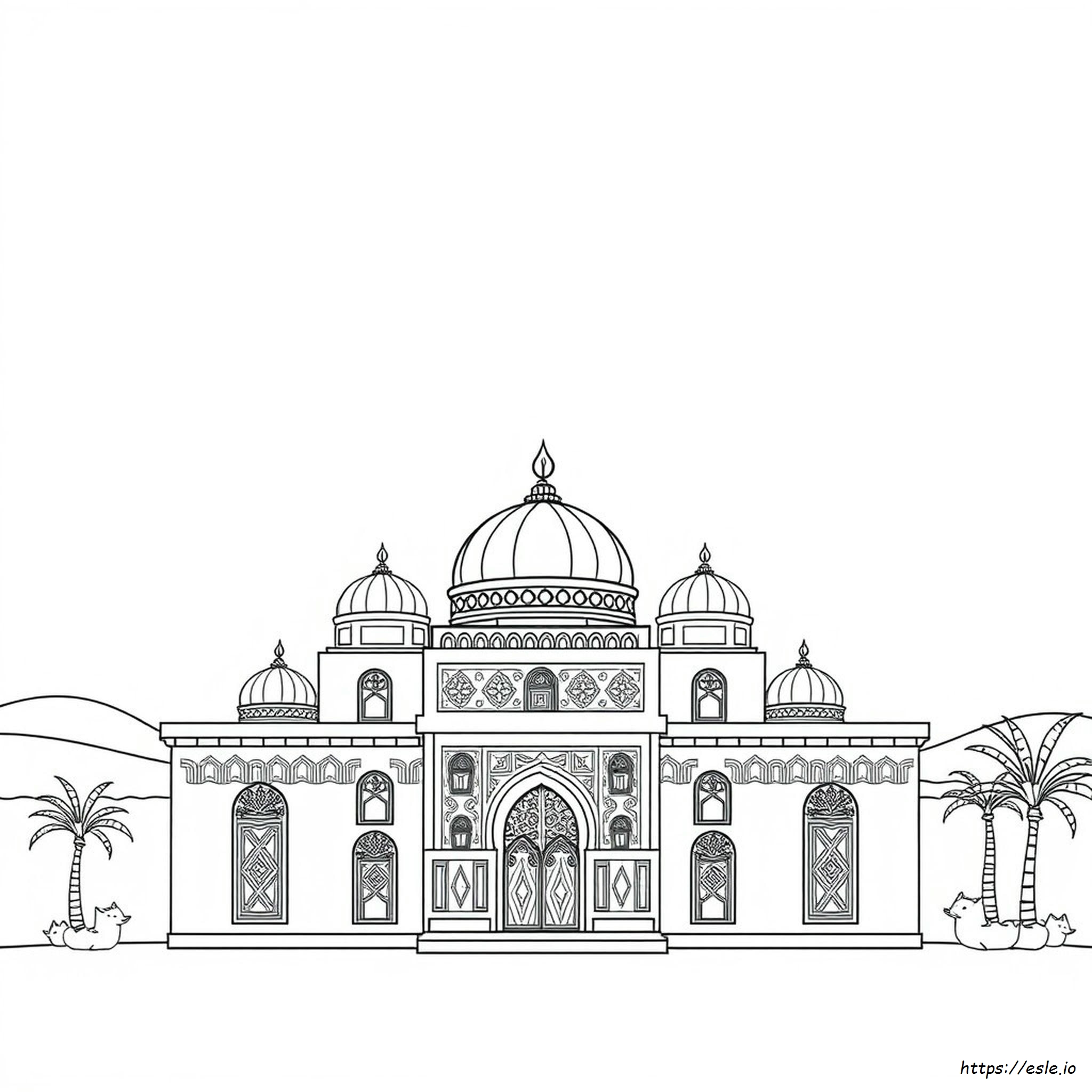 Saudi Arabia Coloring Pages