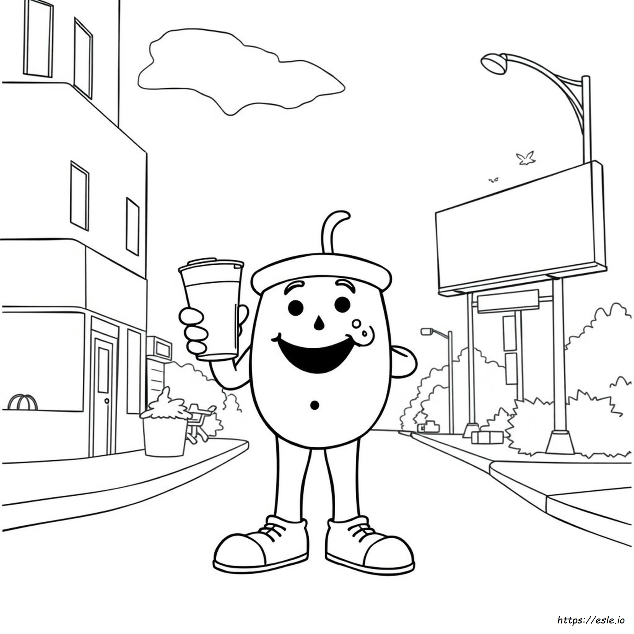 Kool Aid Man Coloring Pages