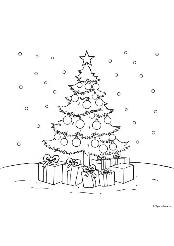 Christmas Coloring Easy