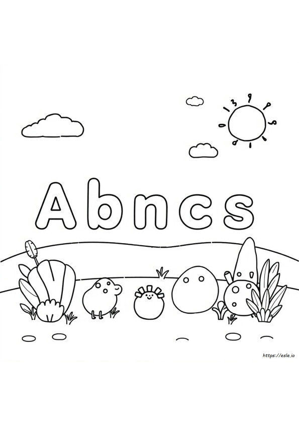 Desenhos Educativos Para Colorir Para Imprimir Para O Jardim De Infância