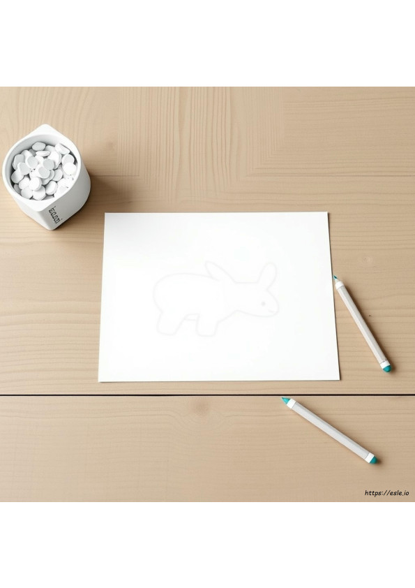Coloring Page Mockup Free