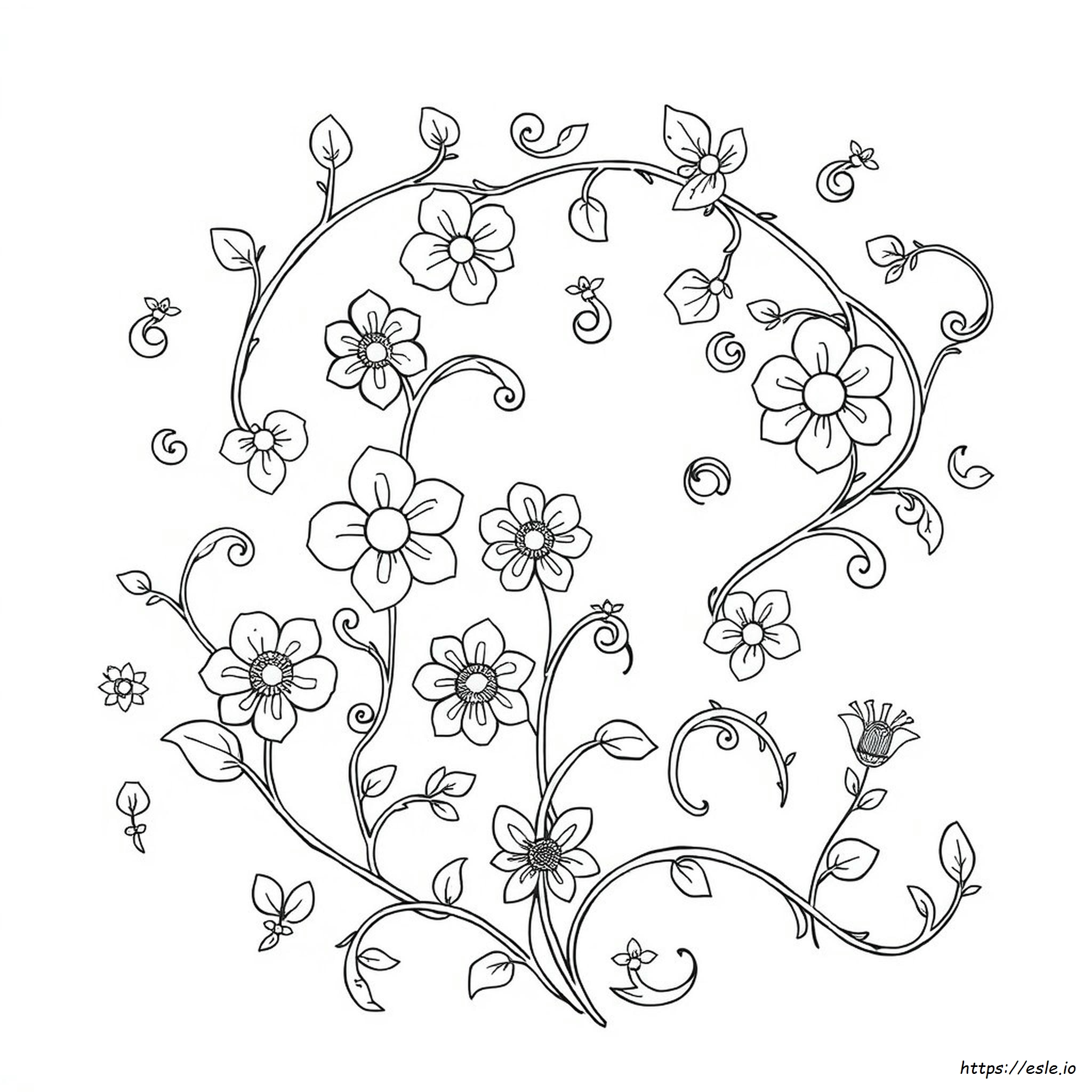 Páginas Para Colorear Art Nouveau