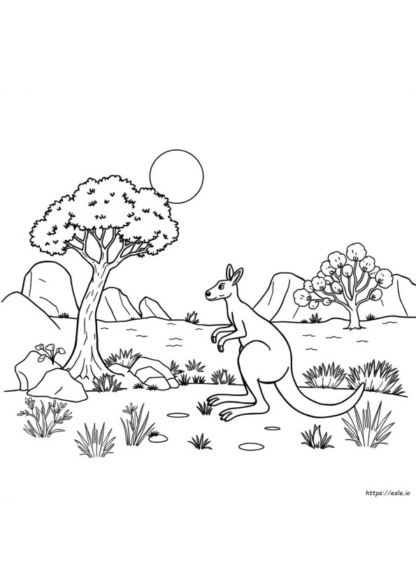 Coloriages De L'outback Australien