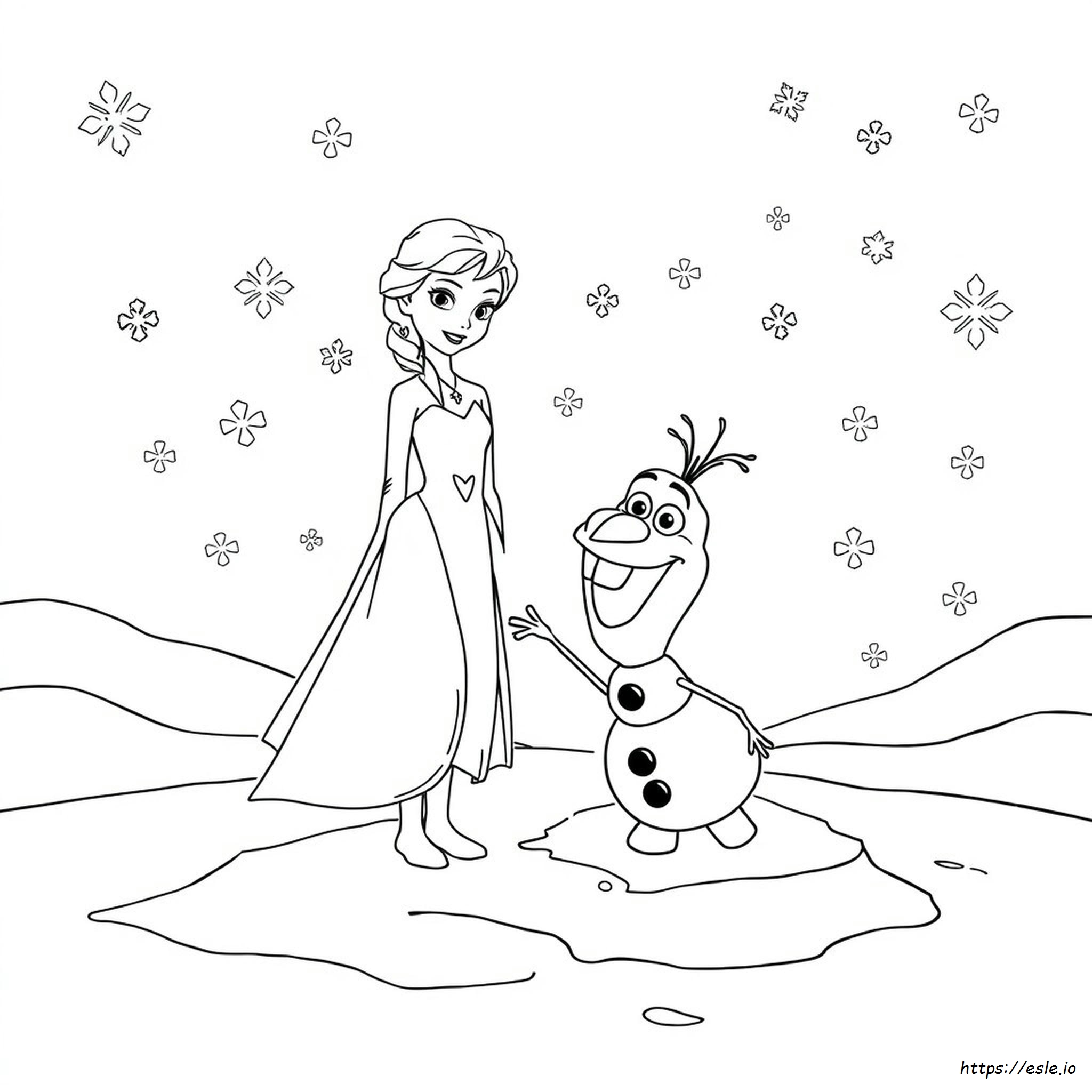 Crayola Coloring Pages Frozen