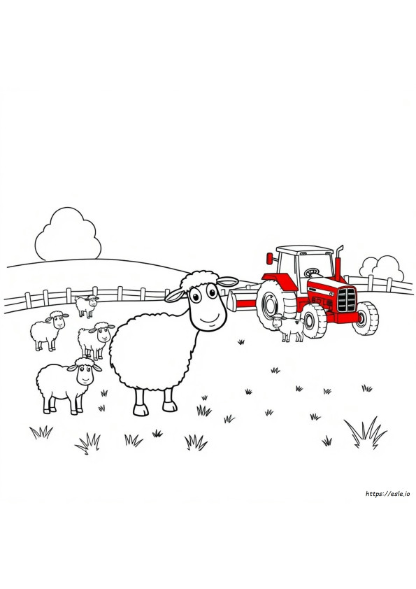 Shaun Het Schaap Kleurplaat