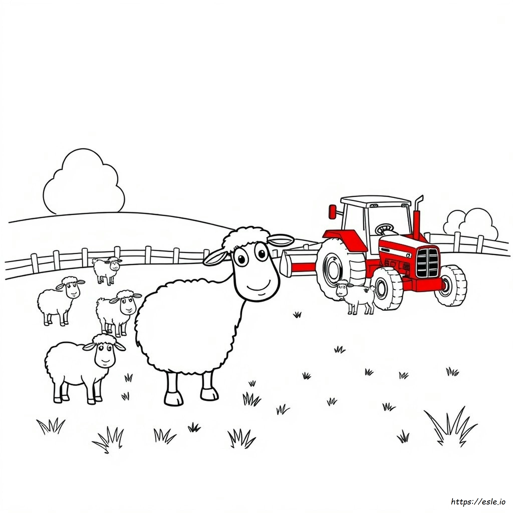 Shaun The Sheep Colouring