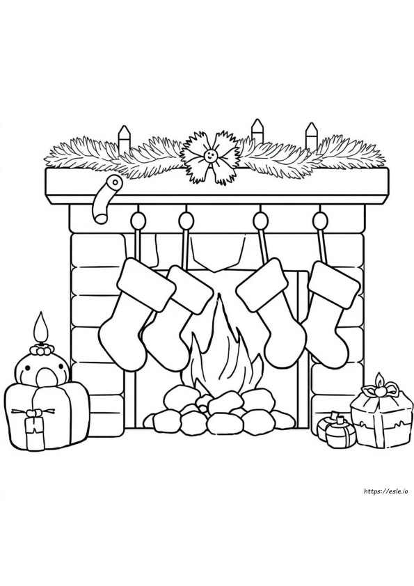 Coloring Christmas Stockings