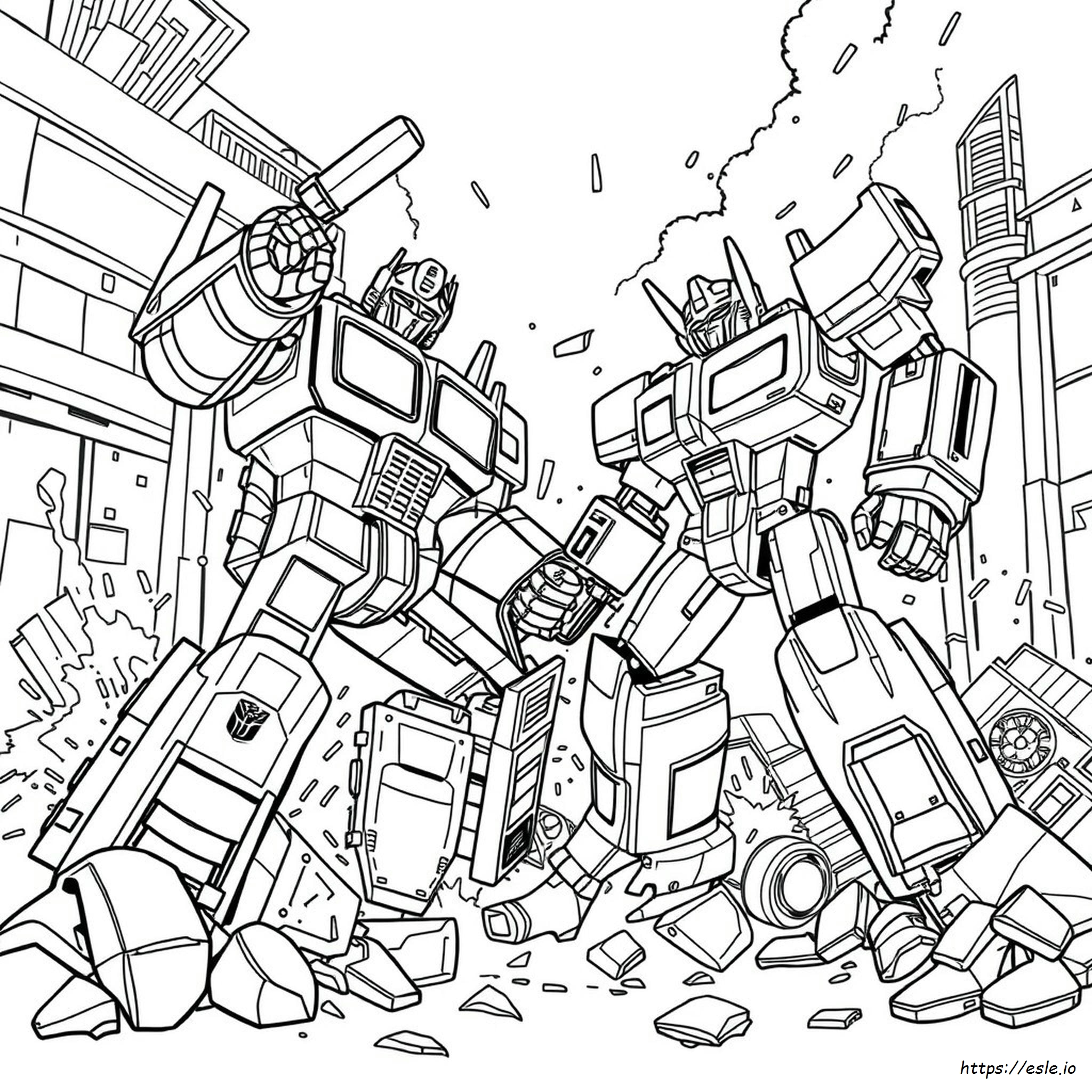 Transformers Ostatni Rycerz Kolorowanki