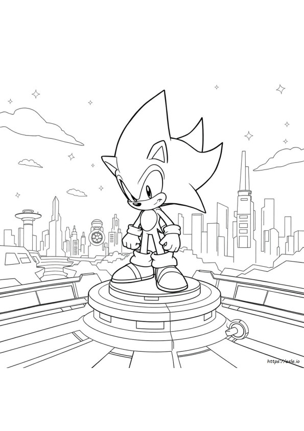Sonic Prime Coloring Book