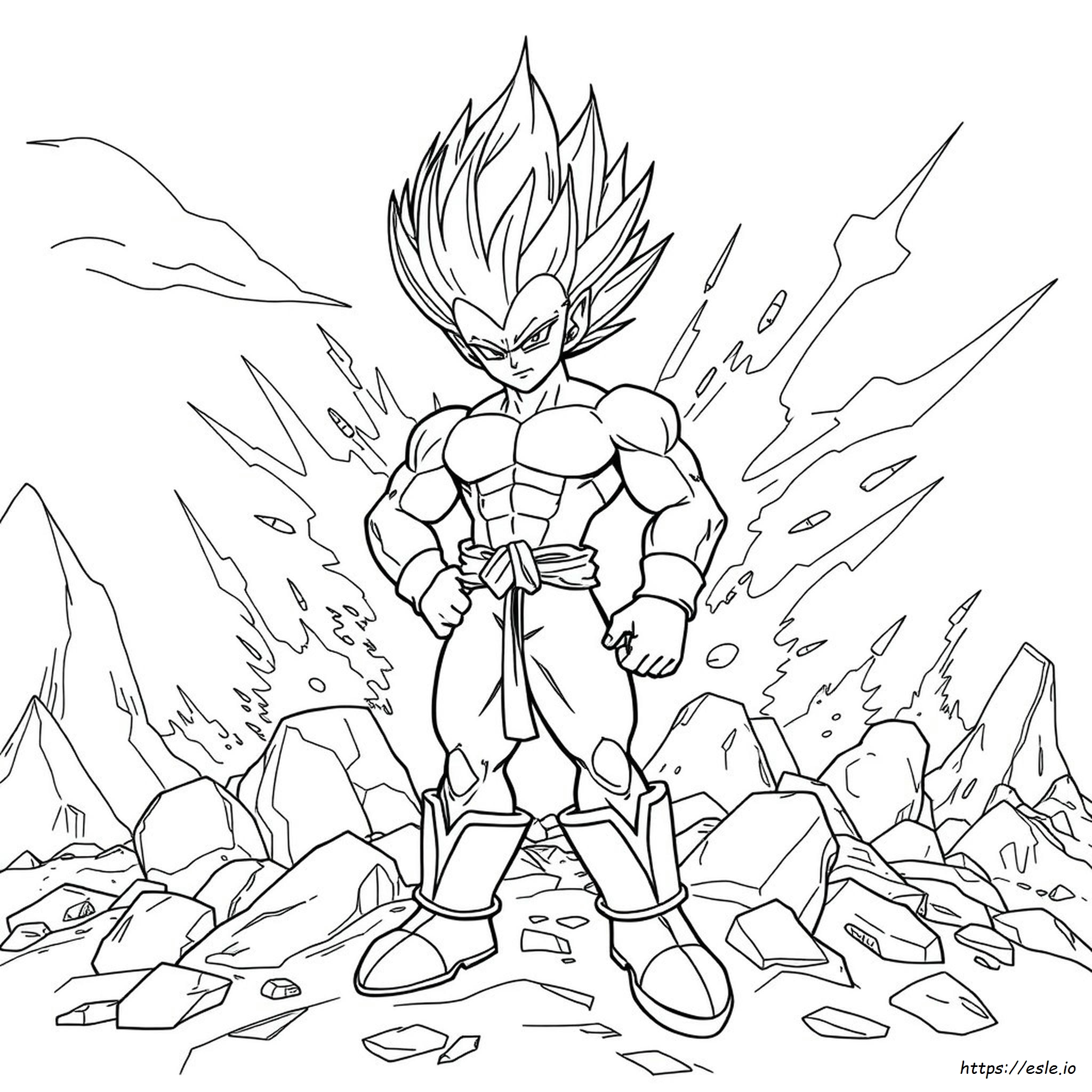 Gotenks Coloring Pages