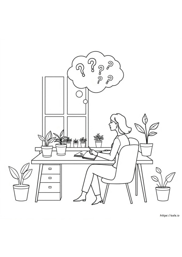 Wonderful Counselor Coloring Page
