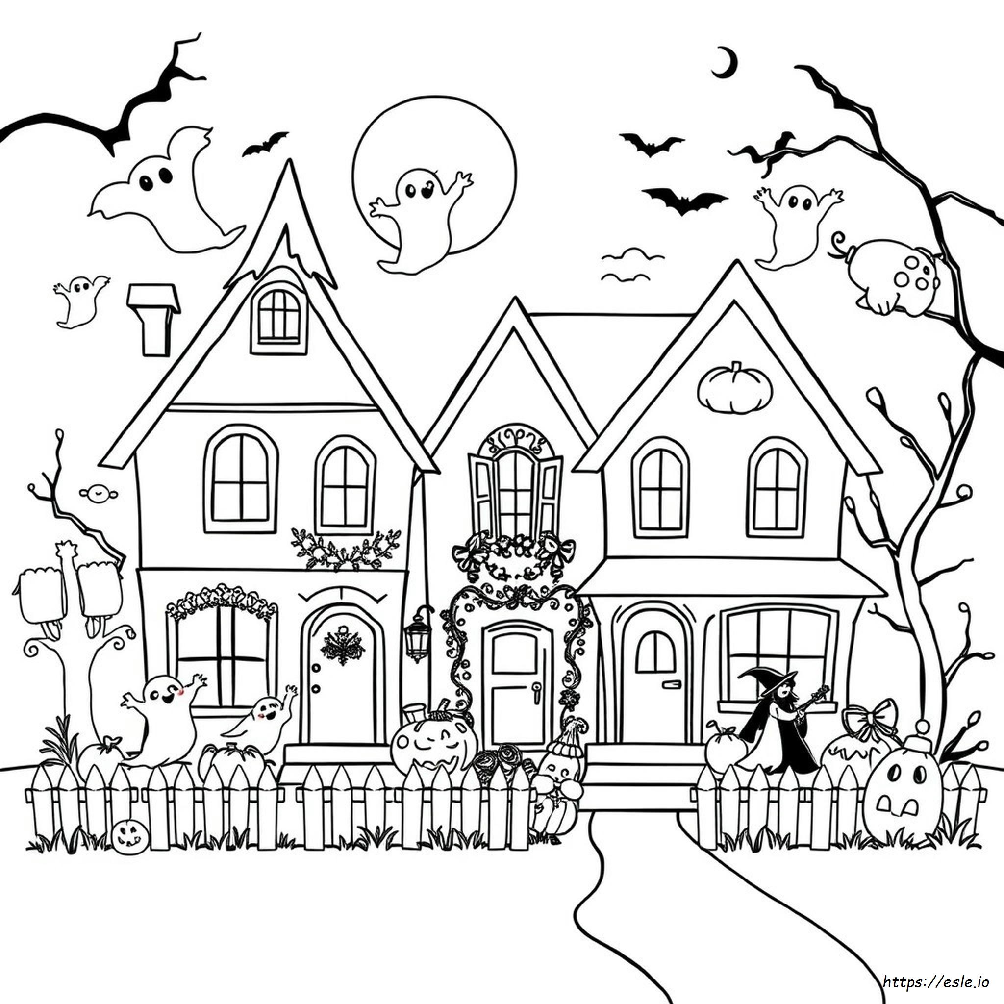 Halloween Music Coloring Pages