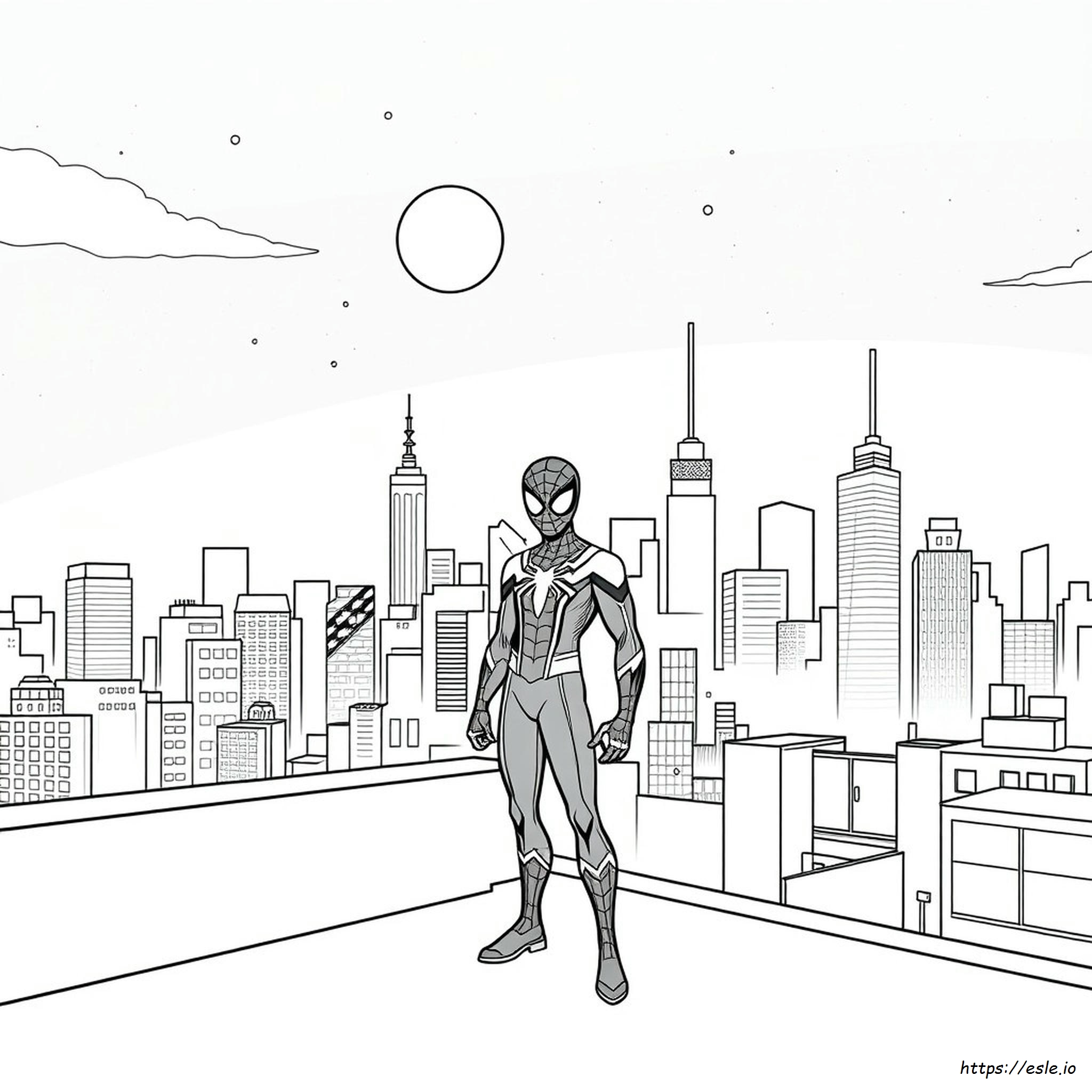 Miles Morales Printable Coloring Pages