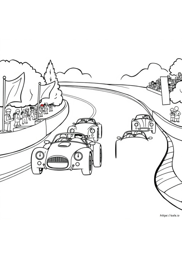 Kolorowanki Rajdowców Roadster Racers