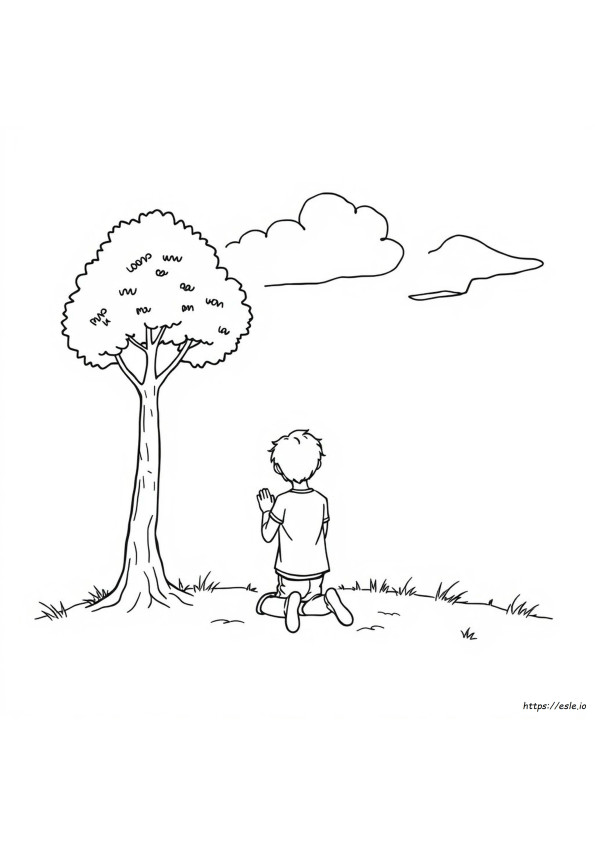 Repentance Coloring Page