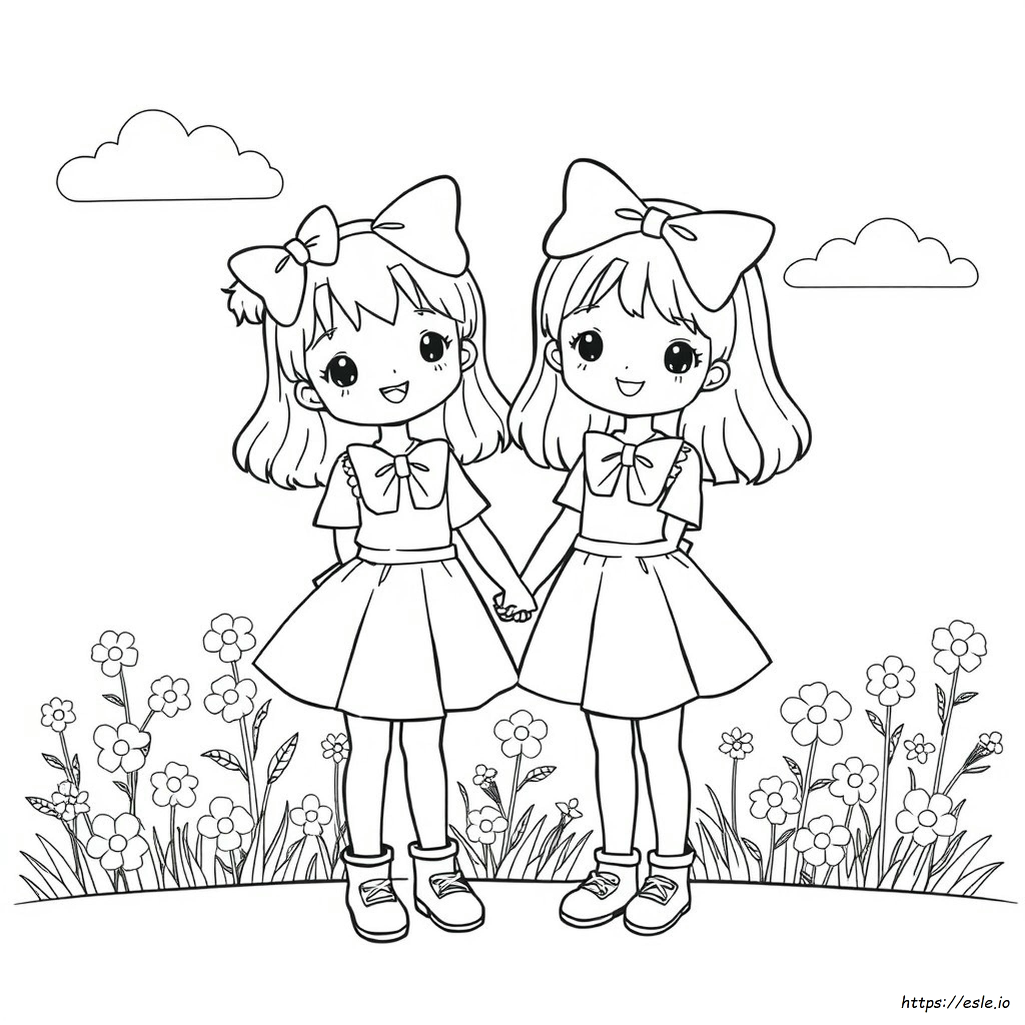 Coloring Anime Dibujos Kawaii Para Colorear De Chicas