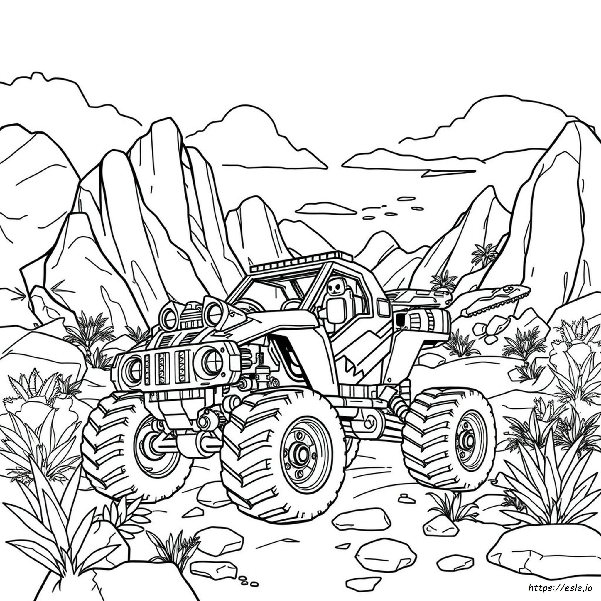 Dinotrux Para Colorir