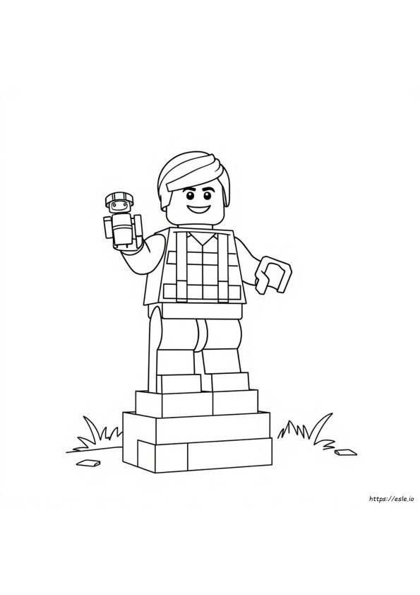 Lego Elokuva Värityssivu