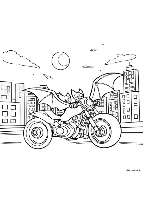 Kolorowanka Batwheels