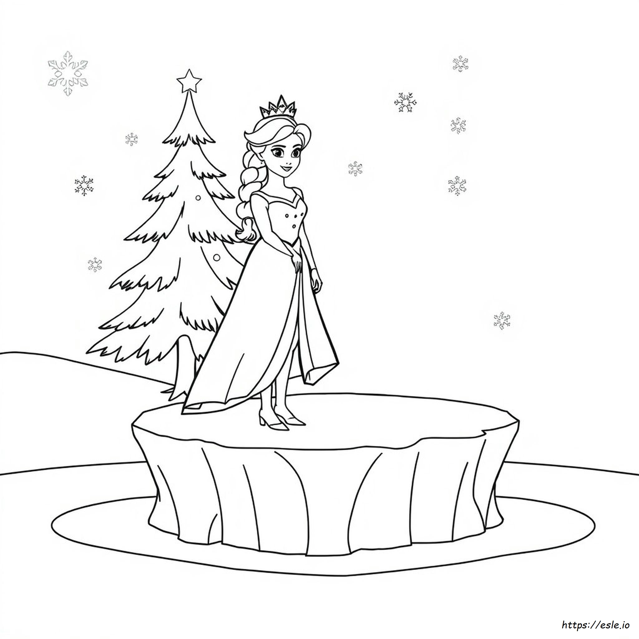アナと雪の女王 塗り絵 無料  ぬりえを印刷しよう