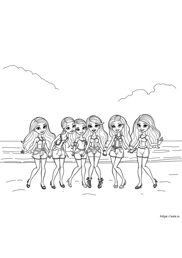 Bratz Kidz Színező Oldalak