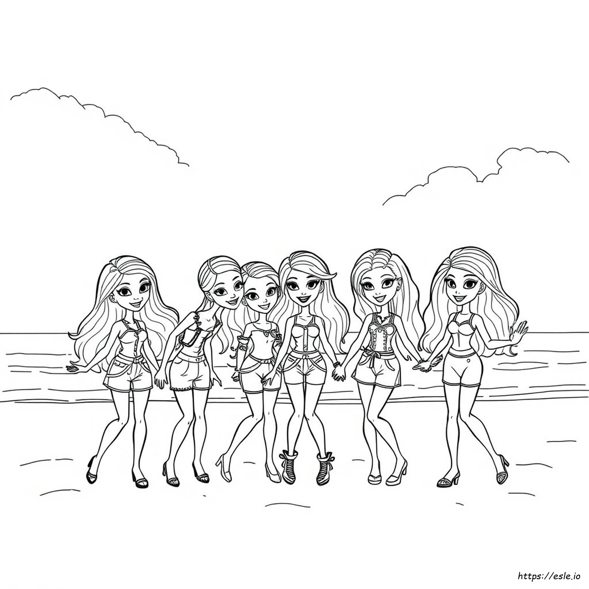 Bratz Kidz Coloring Pages