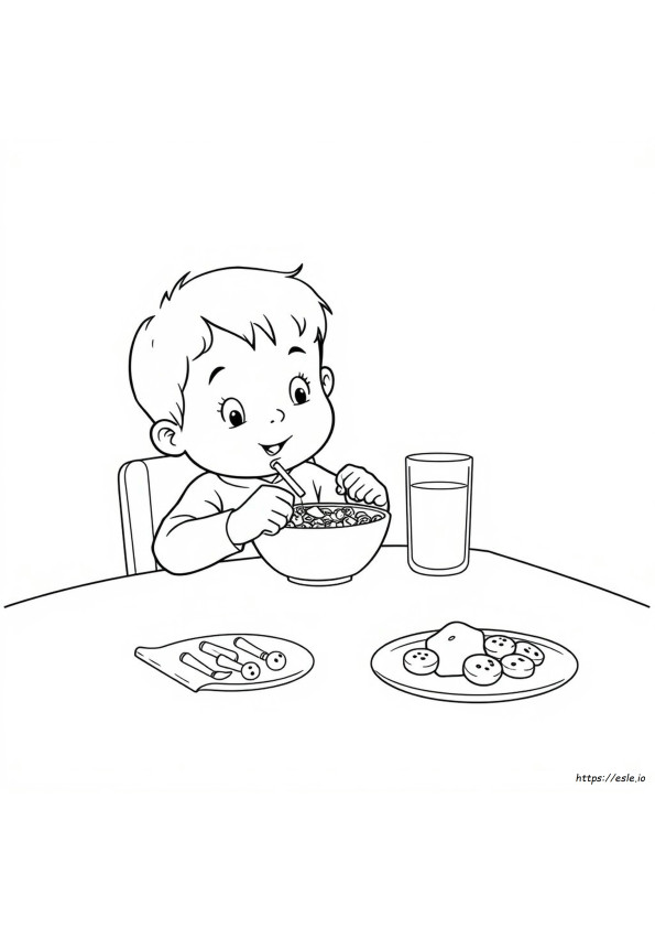 Eat For Coloring