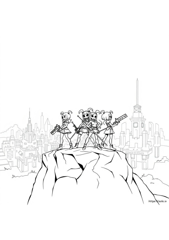 Skullgirls Coloring Pages