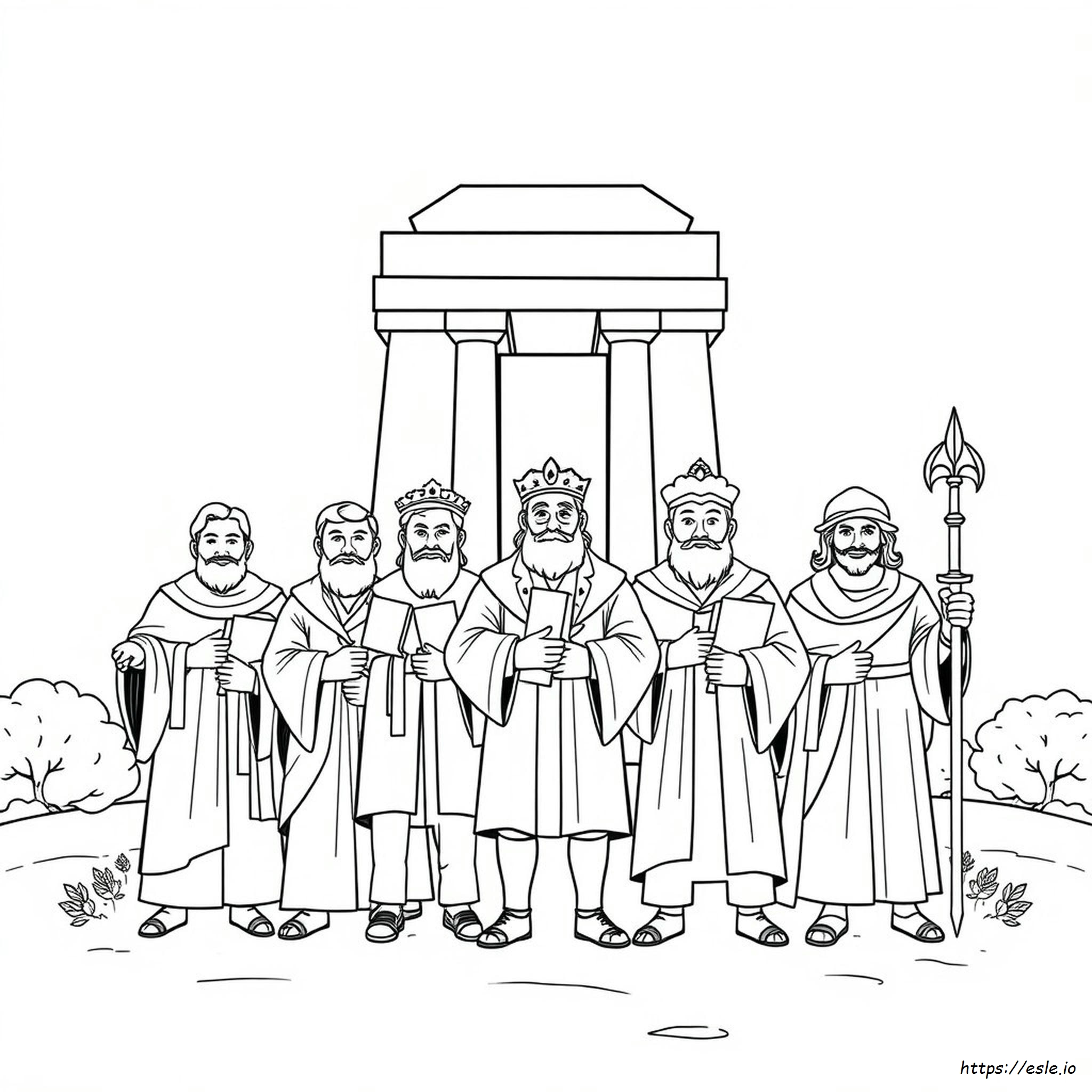 Historical Figures Coloring Pages