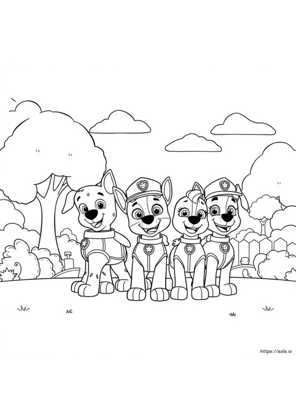 Paw Patrol Super Coloring