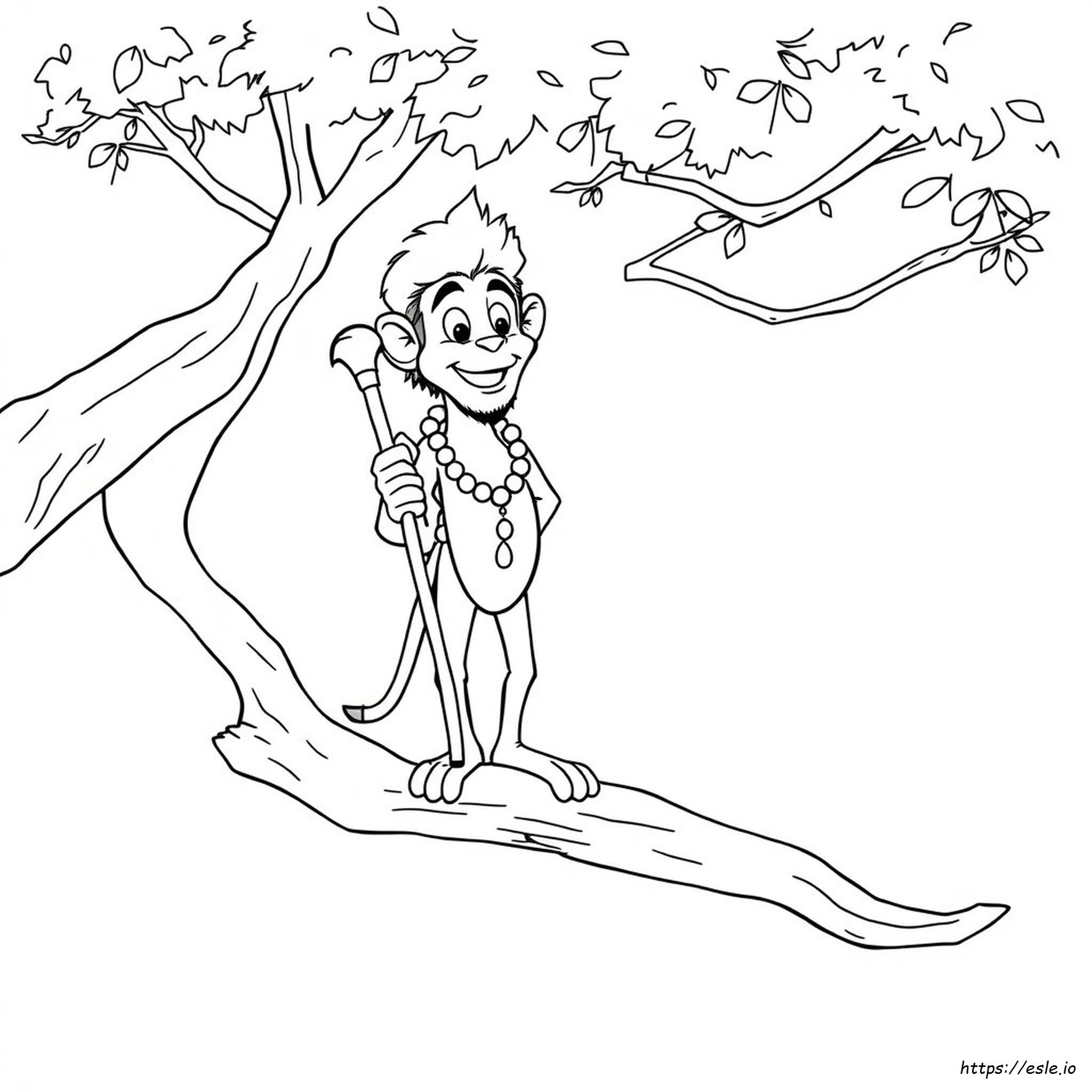 Rafiki Para Colorear