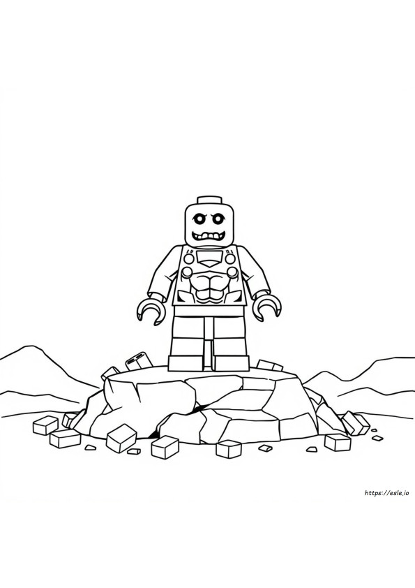 Lego Clayface Värityskuvat