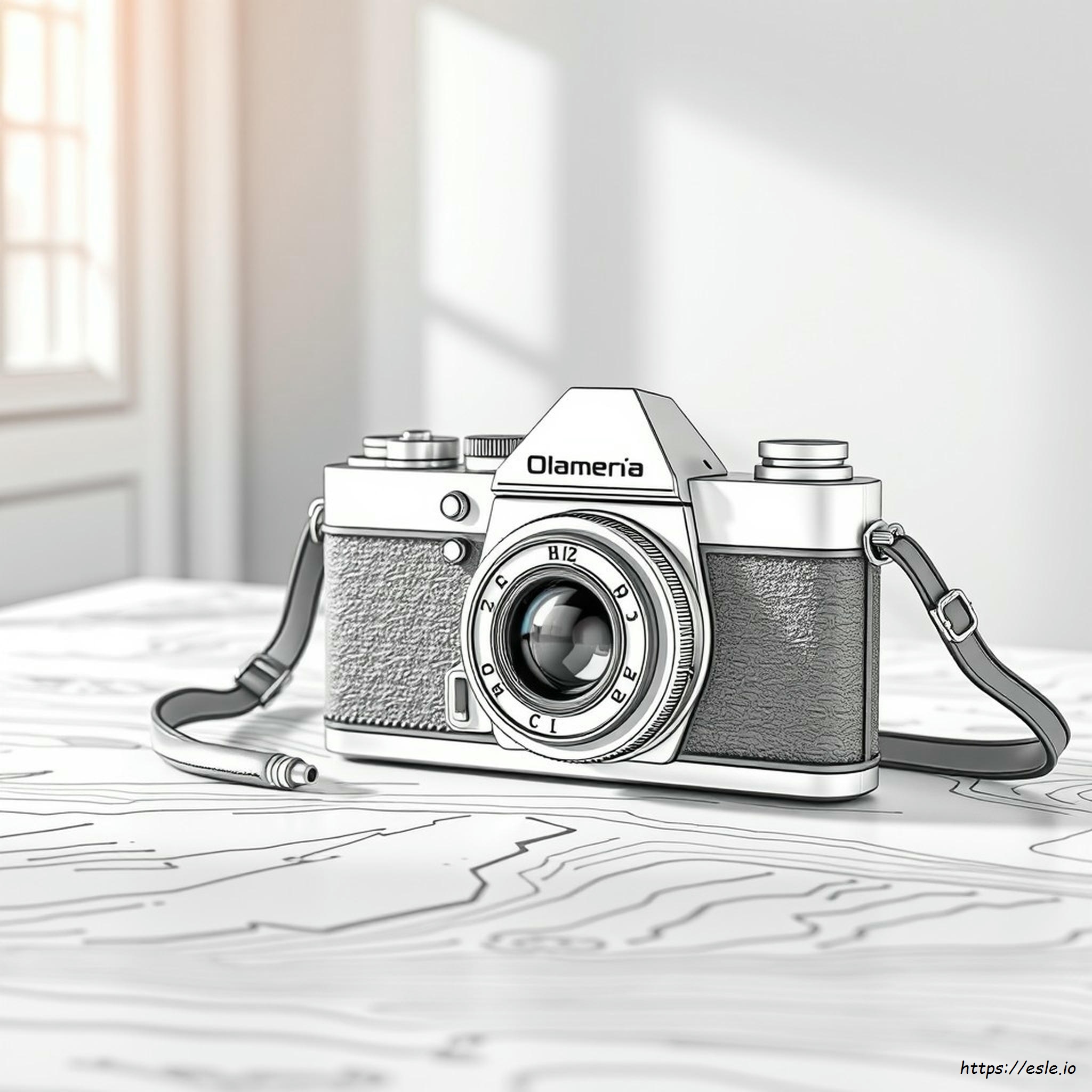 Generador De Foto A Página Para Colorear