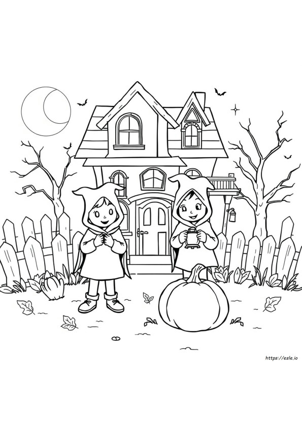Kids Halloween Coloring Pages Pdf