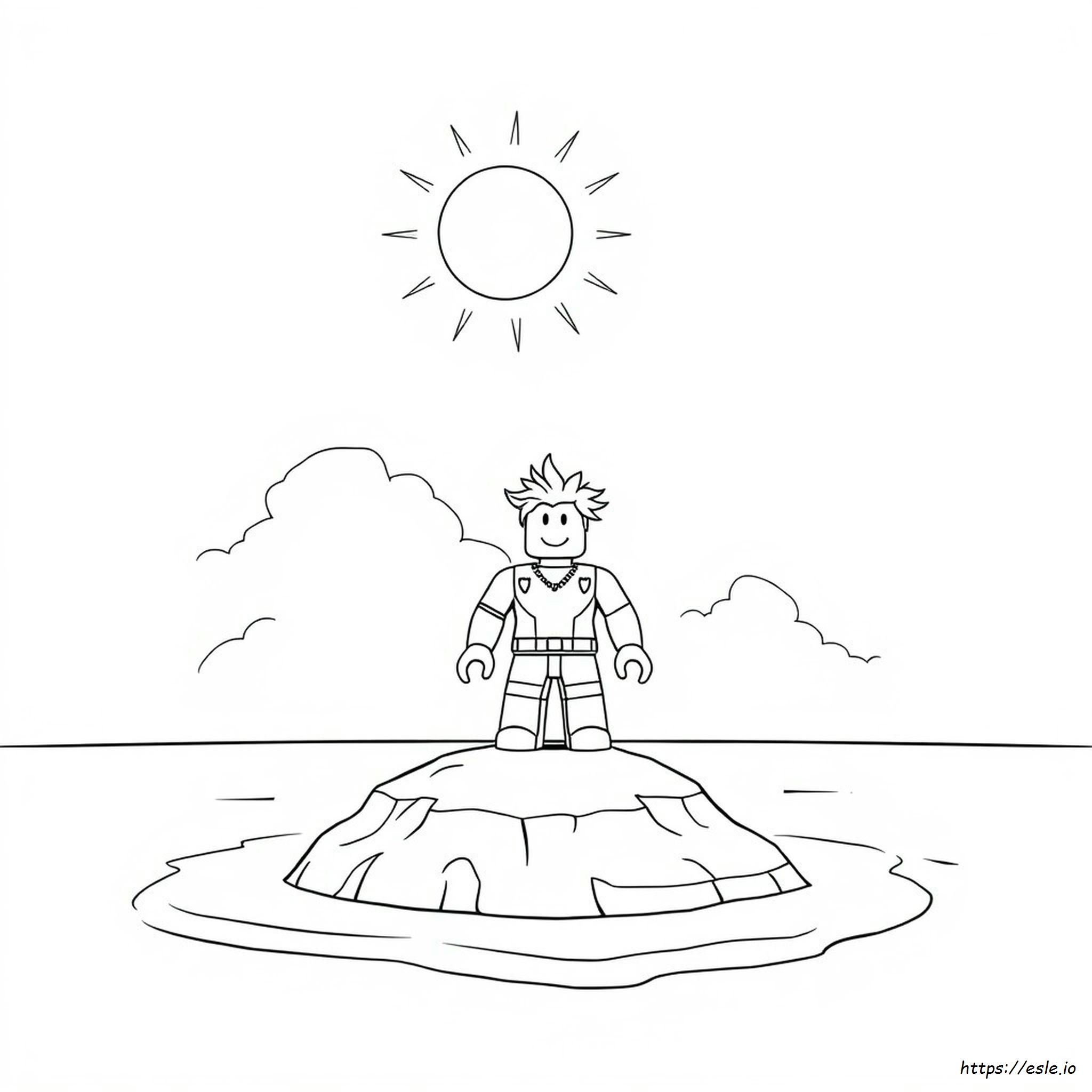 Roblox Colouring Pages