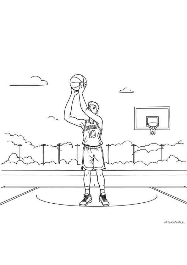 Devin Booker Da Colorare