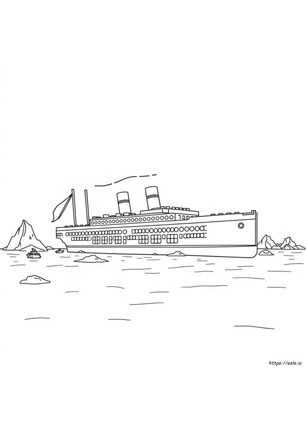 Lego Titanic Gambar Mewarnai