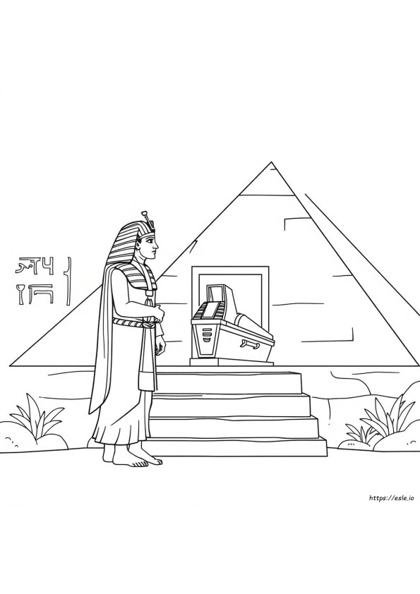 Egyiptomi Színező Oldalak Nyomtatáshoz