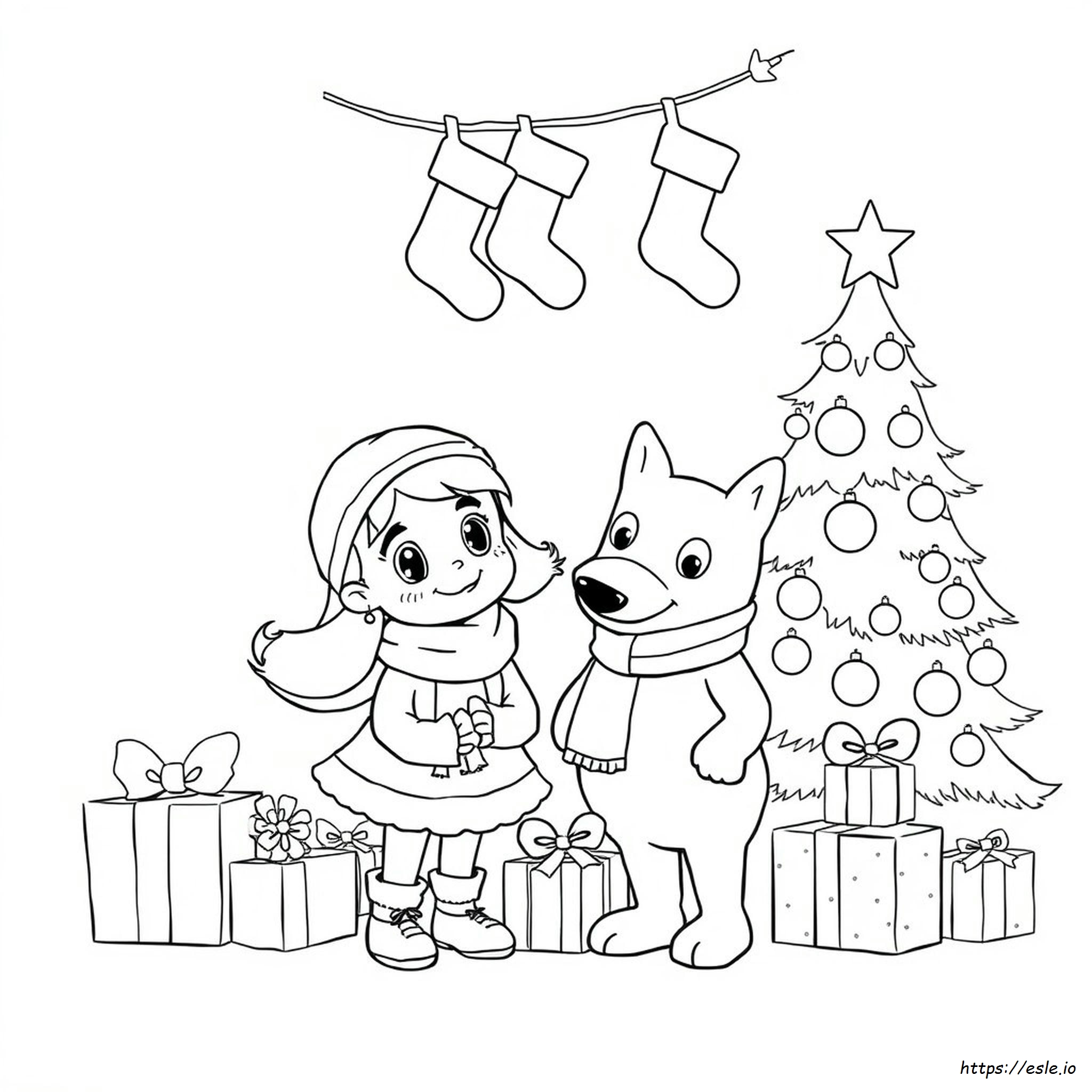 Coco Wyo Páginas Para Colorear De Navidad