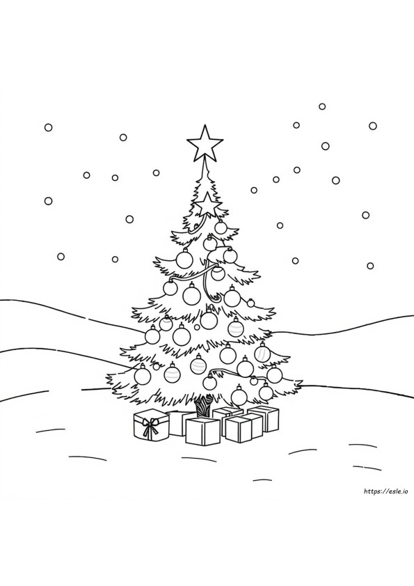 Gambar Mewarnai Penanda Titik Natal