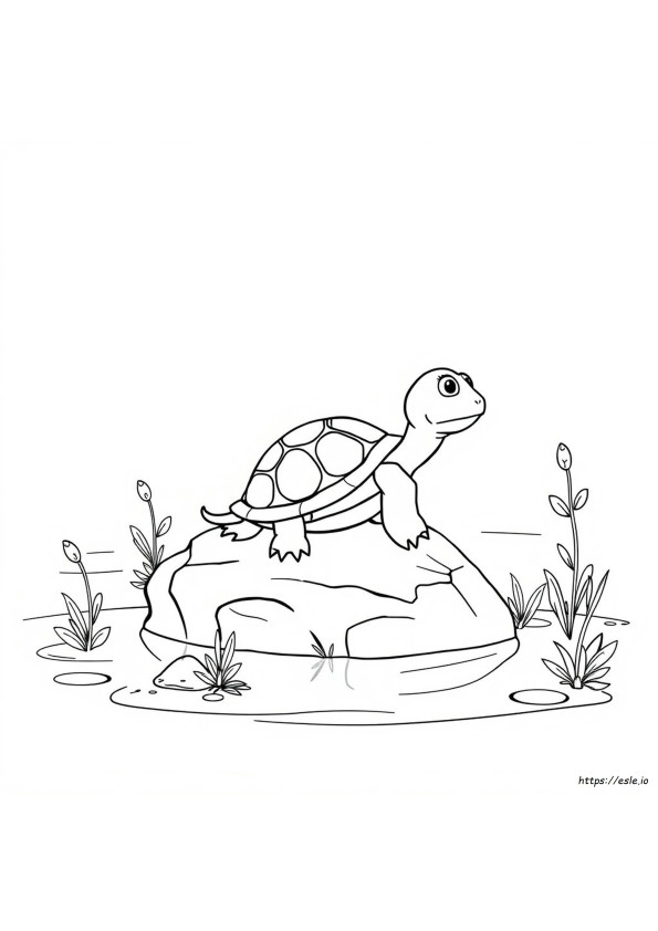 Crush De Schildpad Kleurplaat