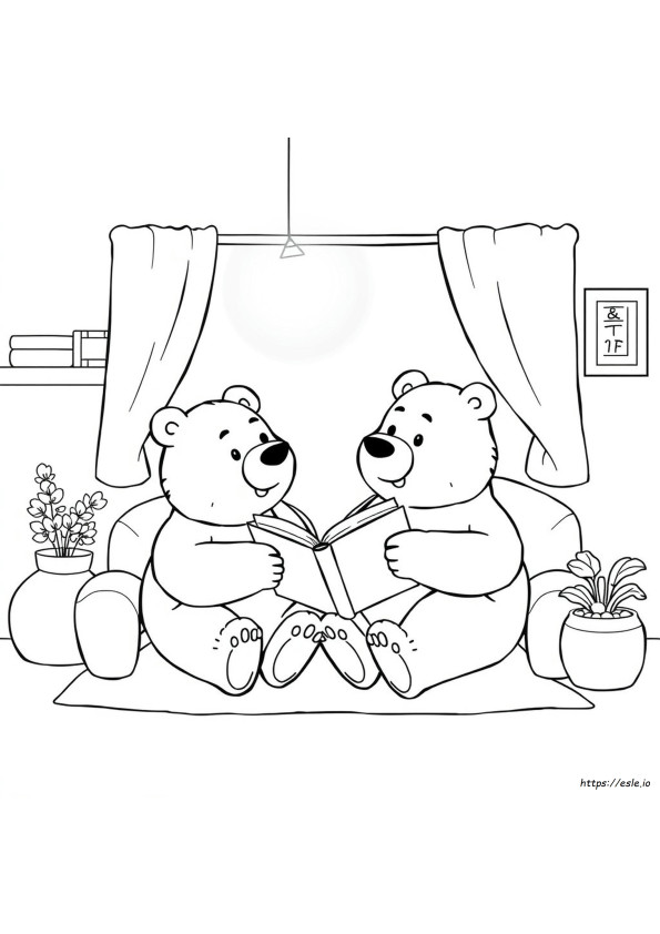 Berenstain Bears Ausmalbilder
