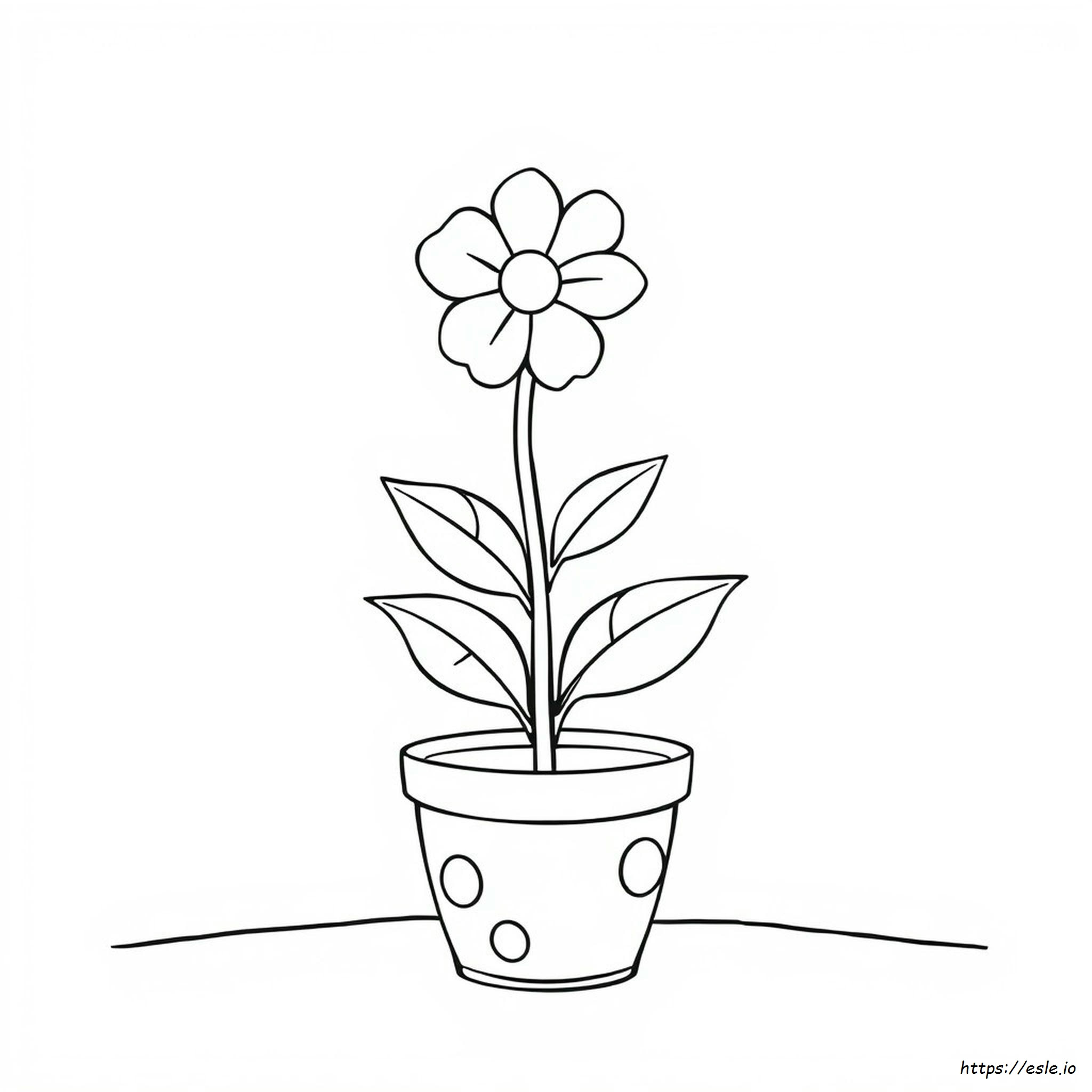 Kostenlose Blumen Ausmalbilder Zum Ausdrucken Für Kinder