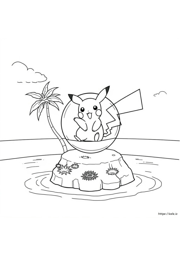 Coloring Page Pokemon Escarlata Para Colorear