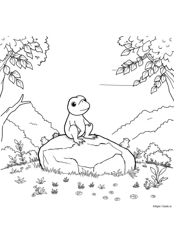 Grogu De Colorat