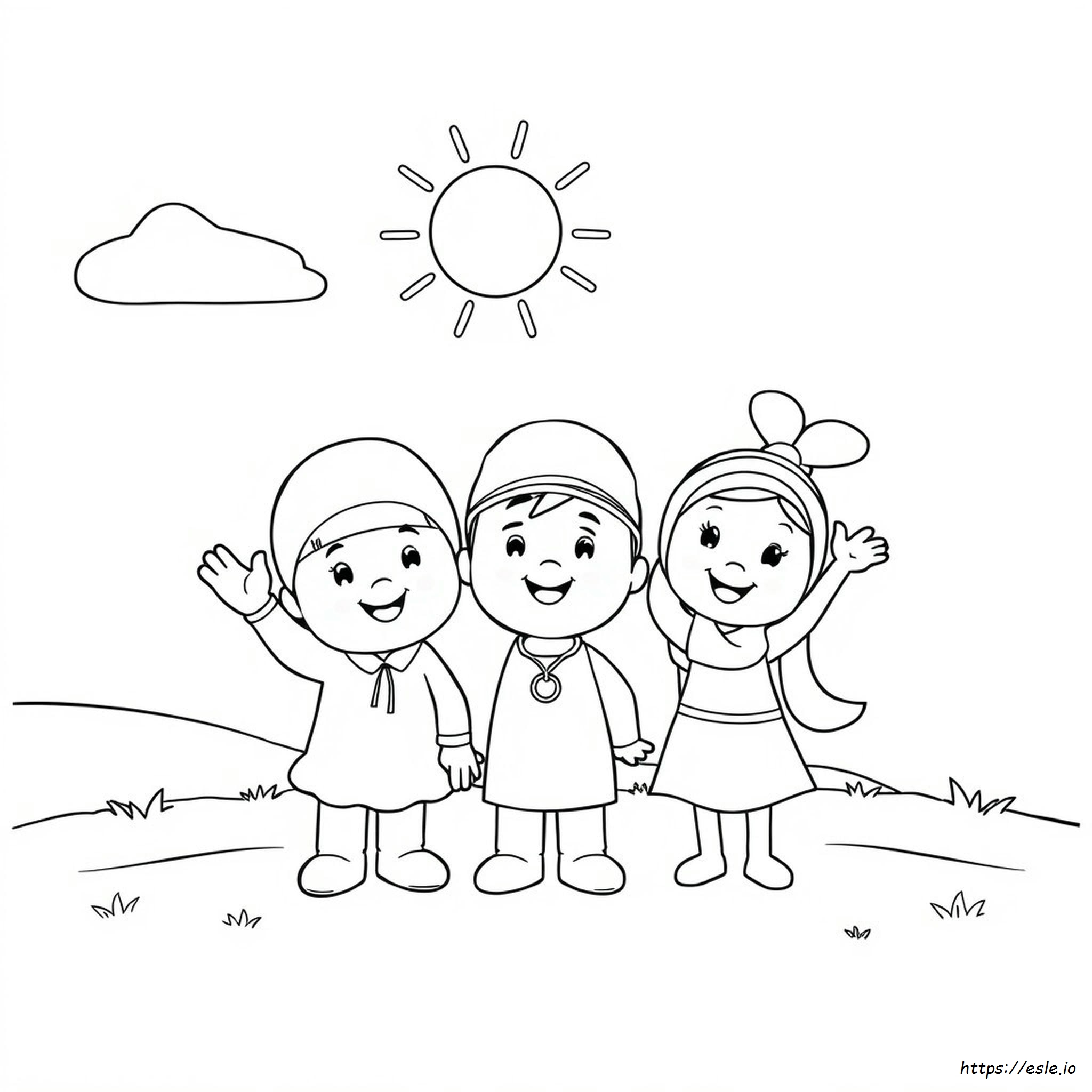 Pocoyo Coloring Book