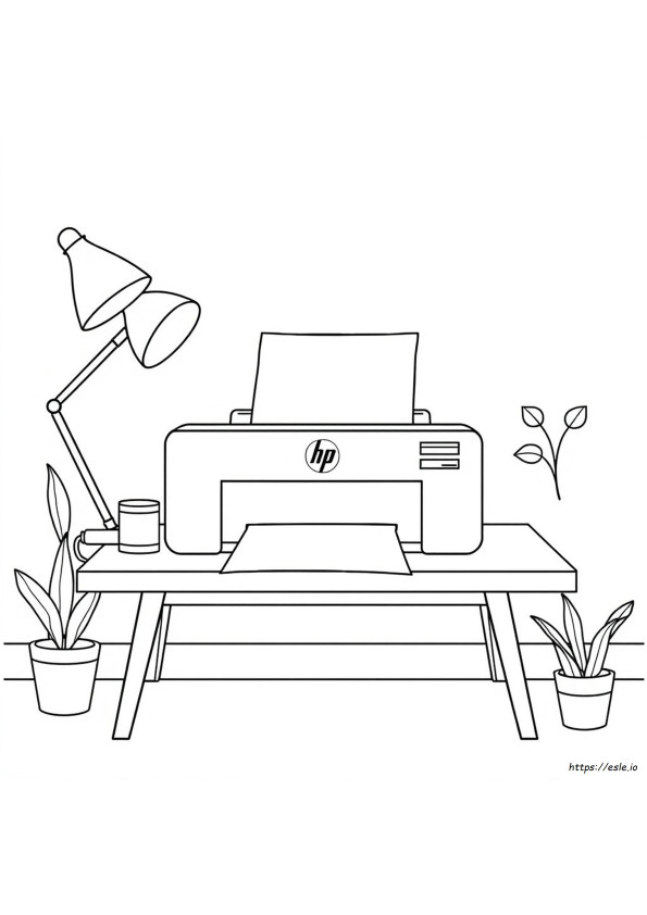 Page Test Imprimante Couleur Hp