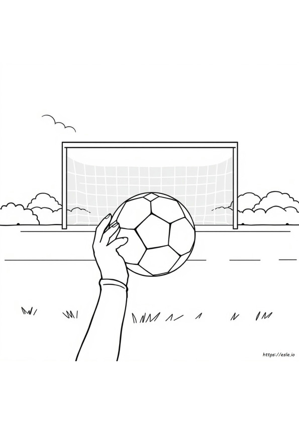 Calcio Da Colorare