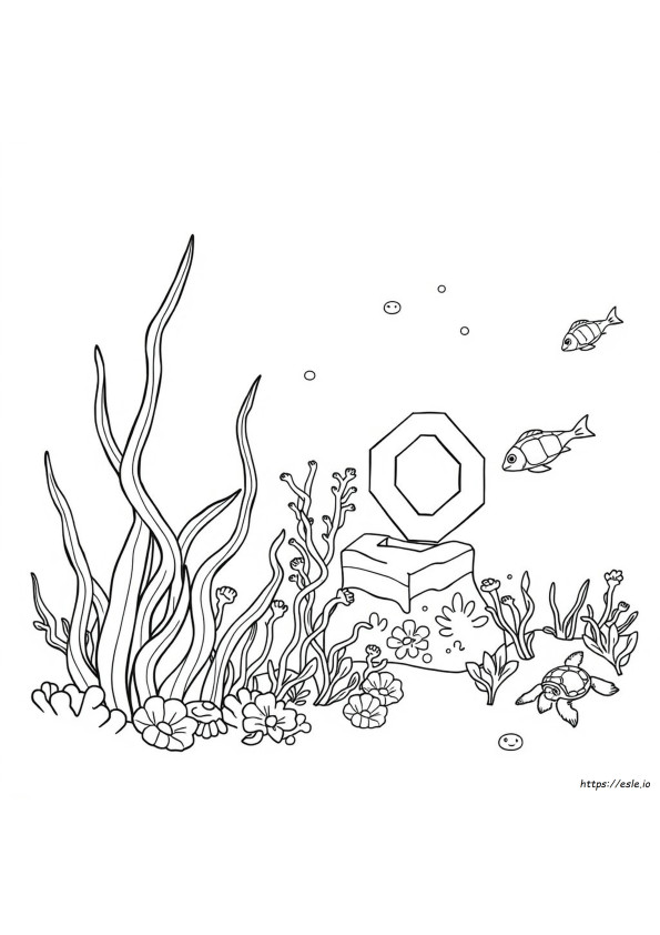 Kelp Coloring Page